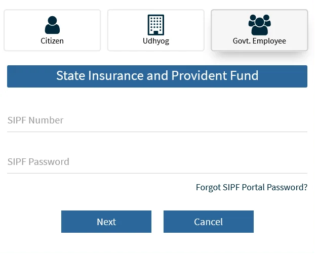 SSO ID Registration For Govt Employee 01